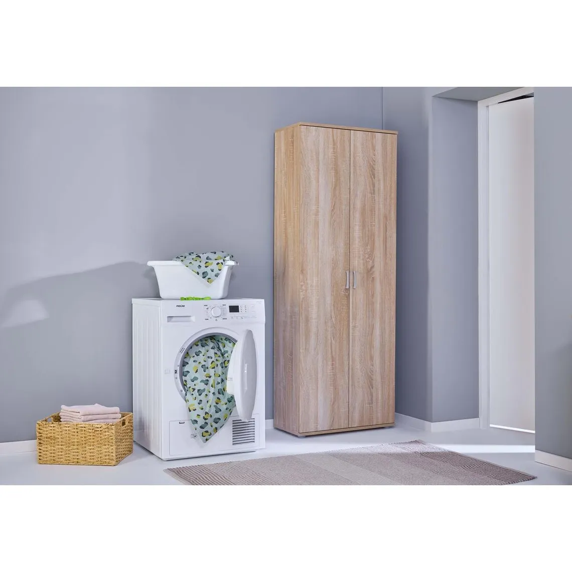 Armoire d'entretien GALLO imitati chêne sono | 3 Suisses