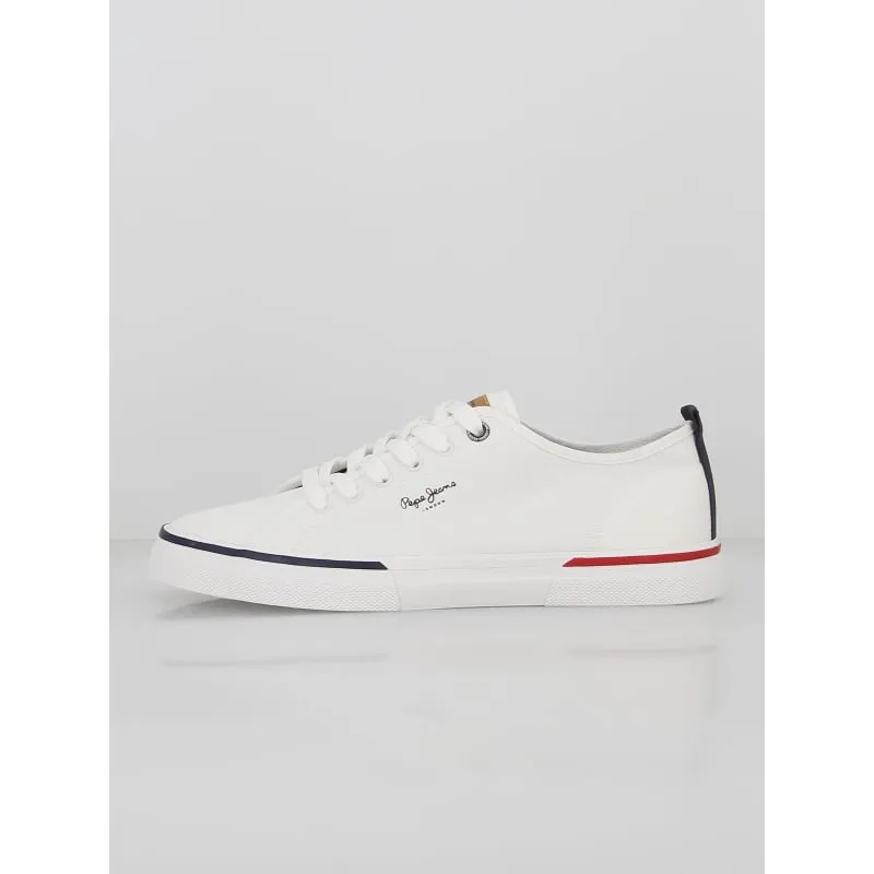 Baskets kenton blanc homme - Pepe Jeans | wimod