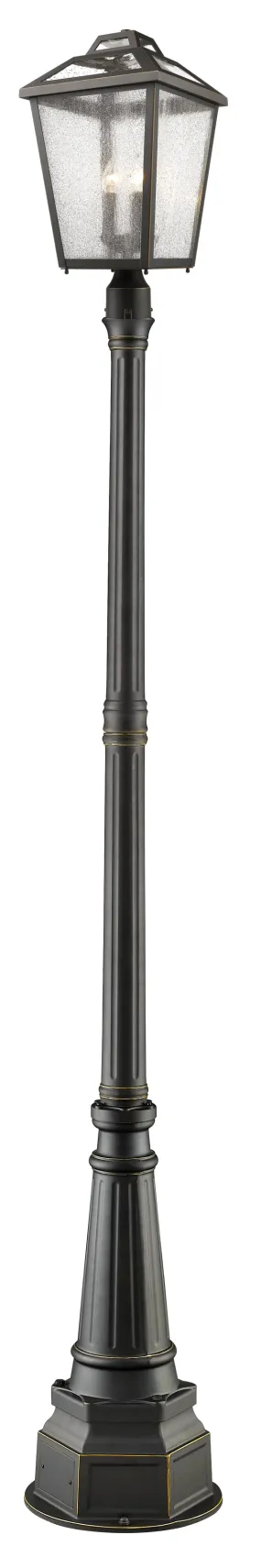 BAYLAND Luminaire sur poteau Bronze - 539PHBR-564P-ORB | Z-LITE