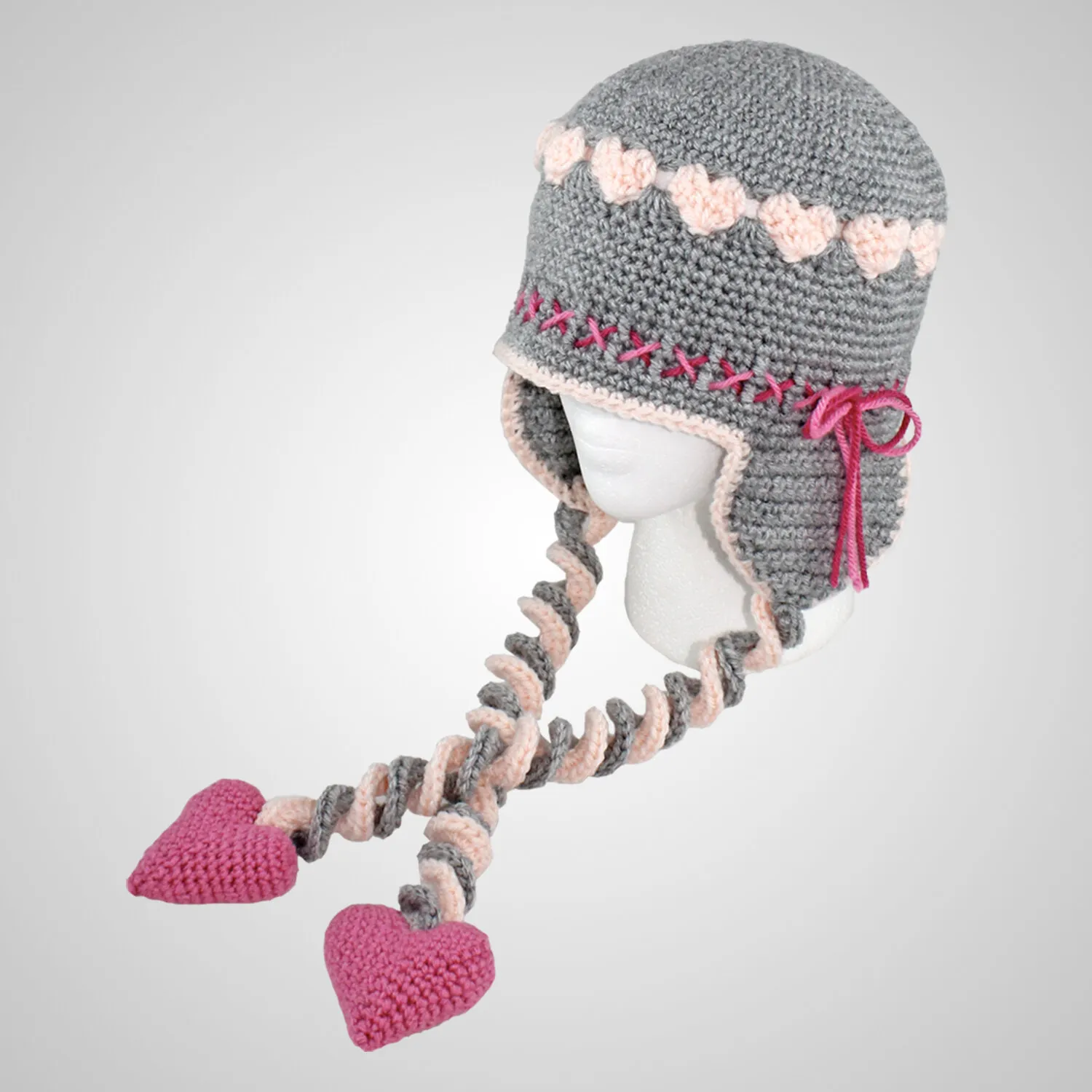 Bonnet Sweetheart - 13 tailles du bébé à l'adulte - crochet