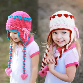 Bonnet Sweetheart - 13 tailles du bébé à l'adulte - crochet