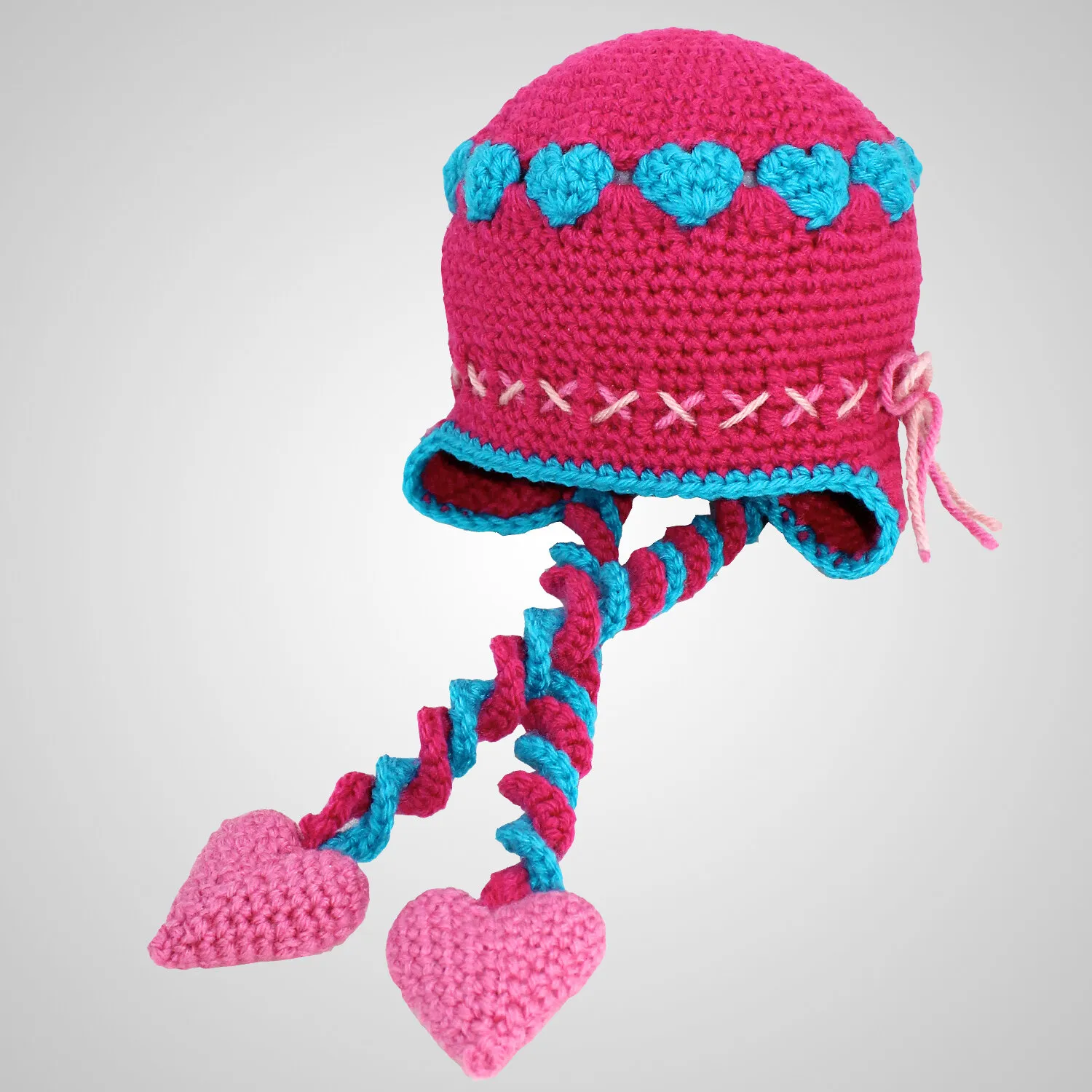 Bonnet Sweetheart - 13 tailles du bébé à l'adulte - crochet