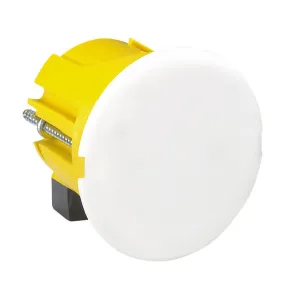 Boîte luminaire Batibox cloisons sèches avec couvercle de finition pour applique (089346)