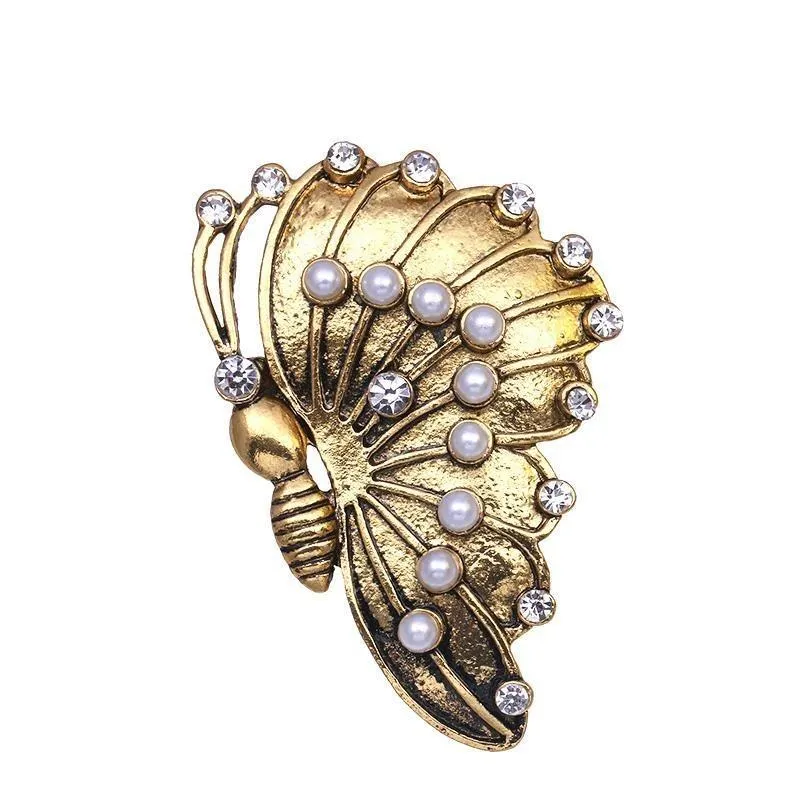 Broche Steampunk  Papillon Rétro