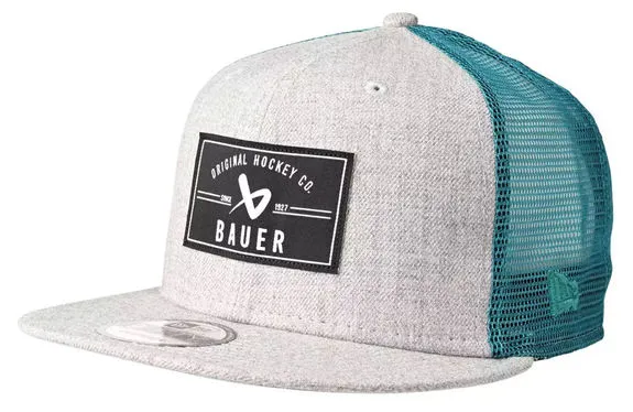Casquette Bauer NE 9 Fifty Patch senior grise Casquette Bauer NE 9 Fifty Patch senior grise