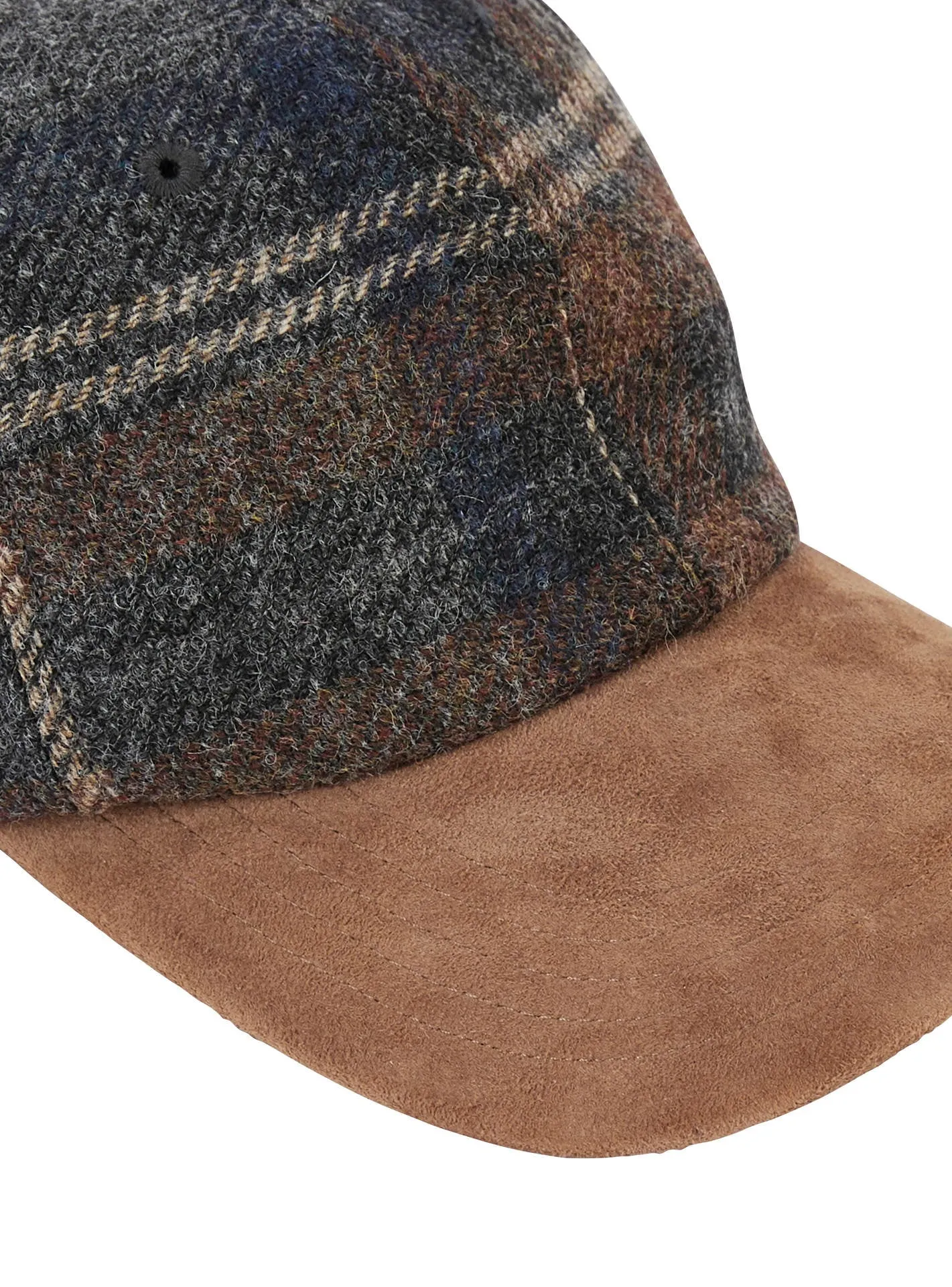 Casquette Pete Grey/Rouille