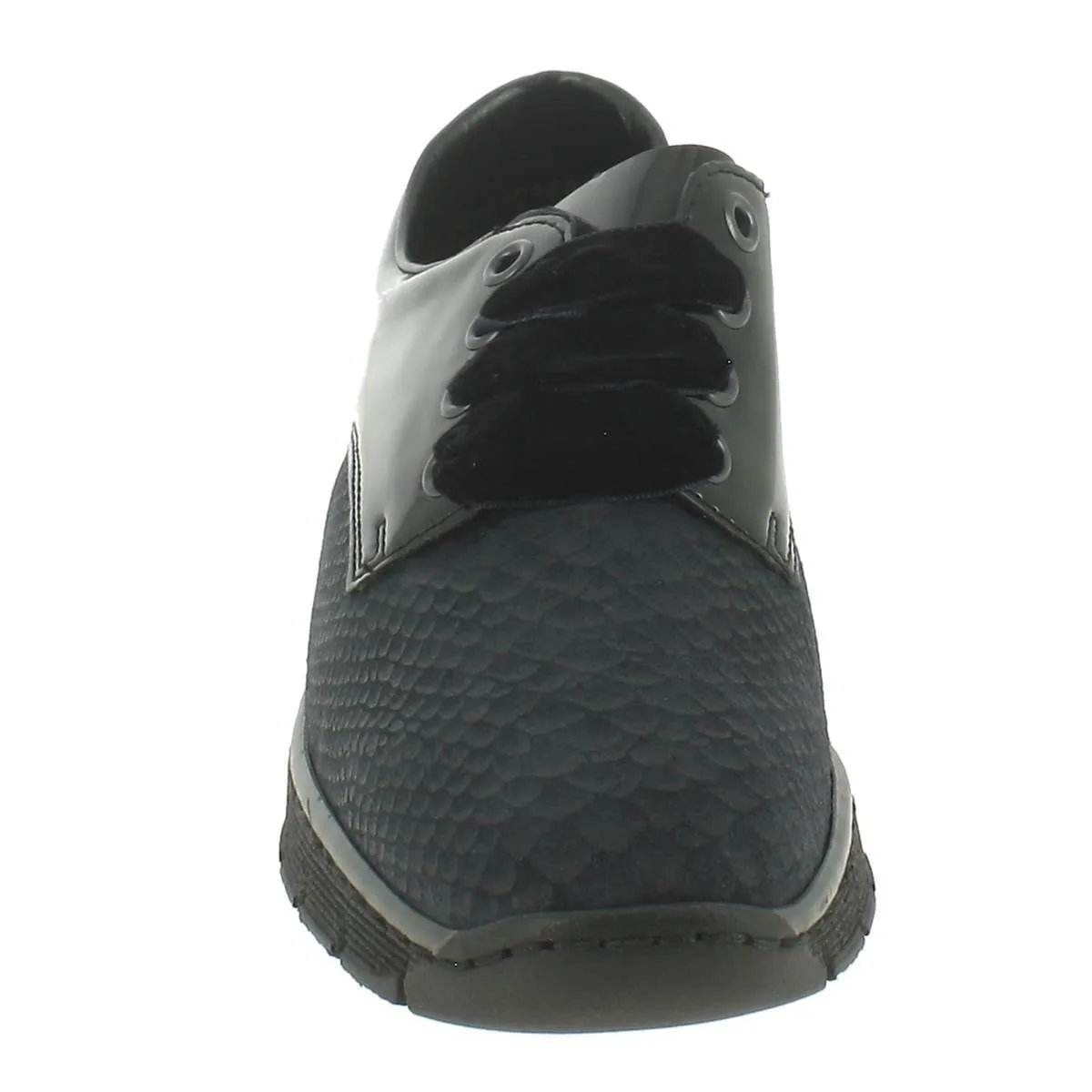 Chaussures a lacets Rieker 53710 bleu