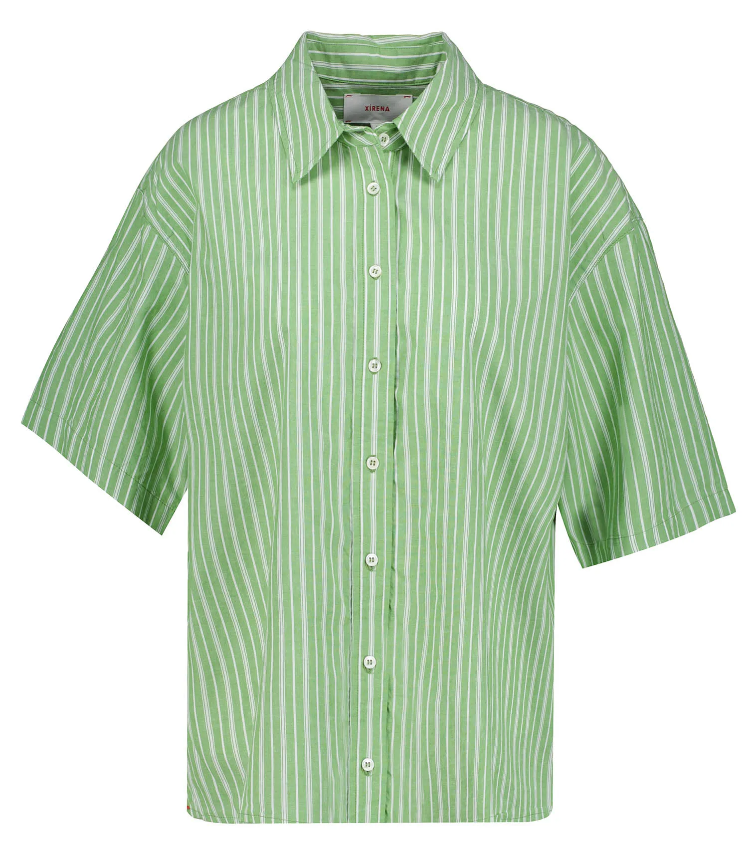Chemise Gracie Matcha Stripe Xirena - Jane de Boy