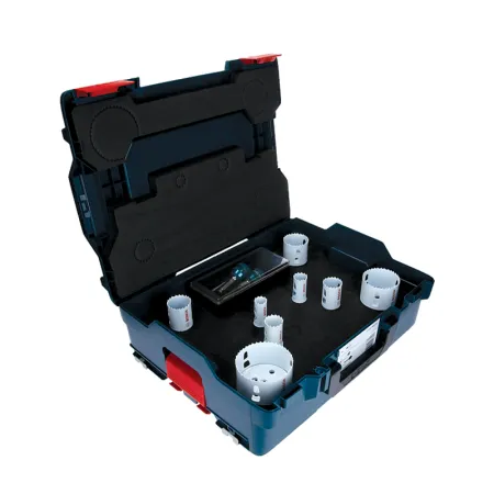 Coffret électricien de 8 scies trépans + 2 Adaptateurs Power Change Plus BOSCH