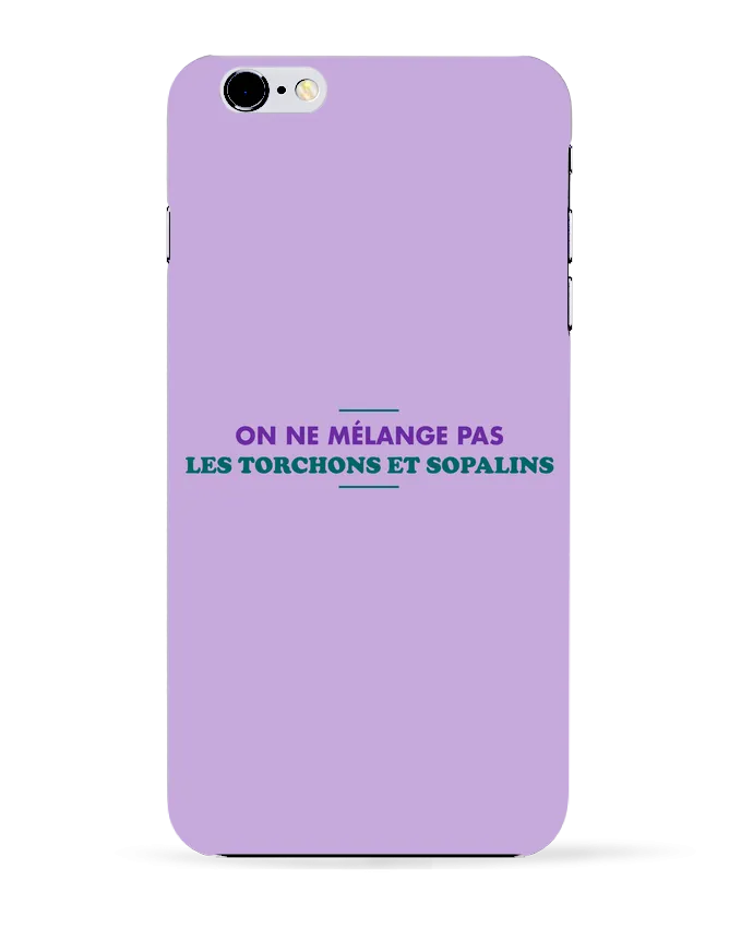  COQUE Iphone 6+ | On ne mélange pas de tunetoo