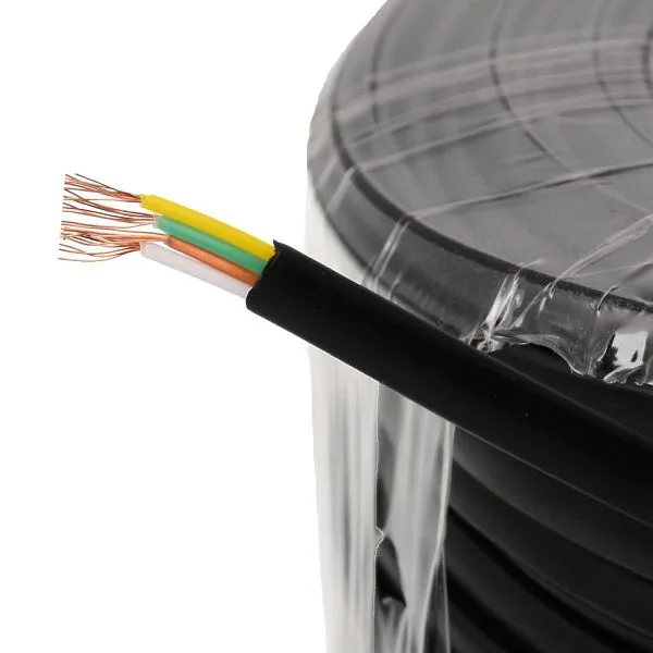 Câble de connexion Helos 4 conducteurs AWG28 noir 50 m 14864 acheter à bas prix 