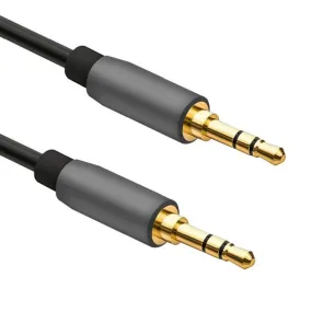 Câble de connexion Helos fiche jack 35 mm/fiche 3 broches PREMIUM 05 m noir 288703 acheter à bas prix 