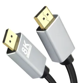 Câble de connexion Helos fiche/fiche DisplayPort PREMIUM 8K 10 m noir 288443 acheter à bas prix 