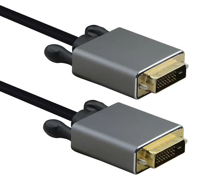 Câble de connexion Helos fiche/fiche DVI PREMIUM 4K 10 m noir 288696 acheter à bas prix 
