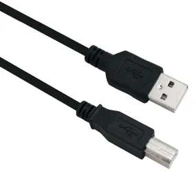 Câble de connexion Helos USB 2.0 fiche A/fiche B 05 m noir 288302 acheter à bas prix 