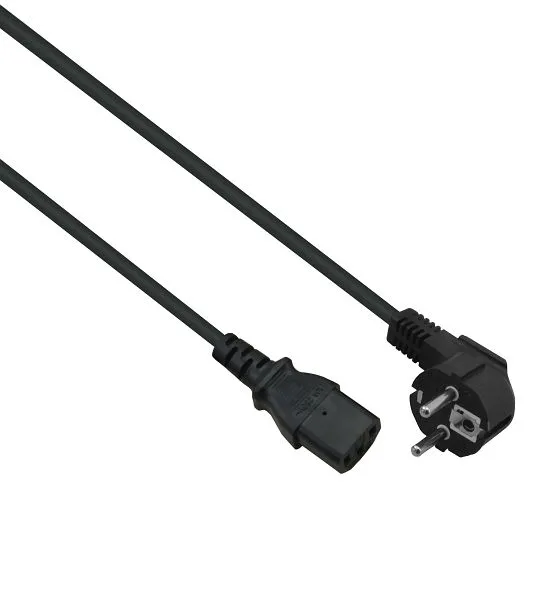 Câble de raccordement secteur Helos fiche de sécurité 90° vers C13 noir 10 m 262652 acheter à bas prix 