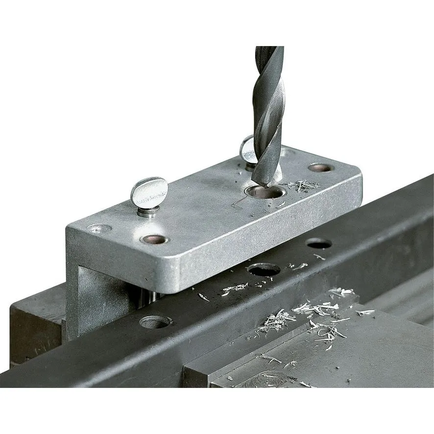 Gabarit de perçage pour serrure et gâche LOCINOX pour profil 40-50 et 60 mm