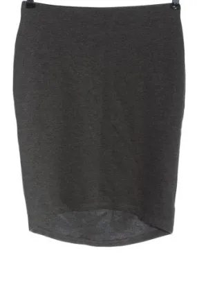 GinaTricot Jupe asymétrique gris clair moucheté style décontracté