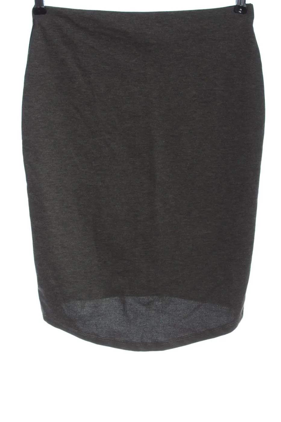 GinaTricot Jupe asymétrique gris clair moucheté style décontracté