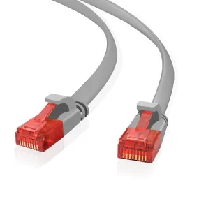 Helos câble patch ultra plat U/UTP Cat 6 gris 7.5m 148767 acheter à bas prix 
