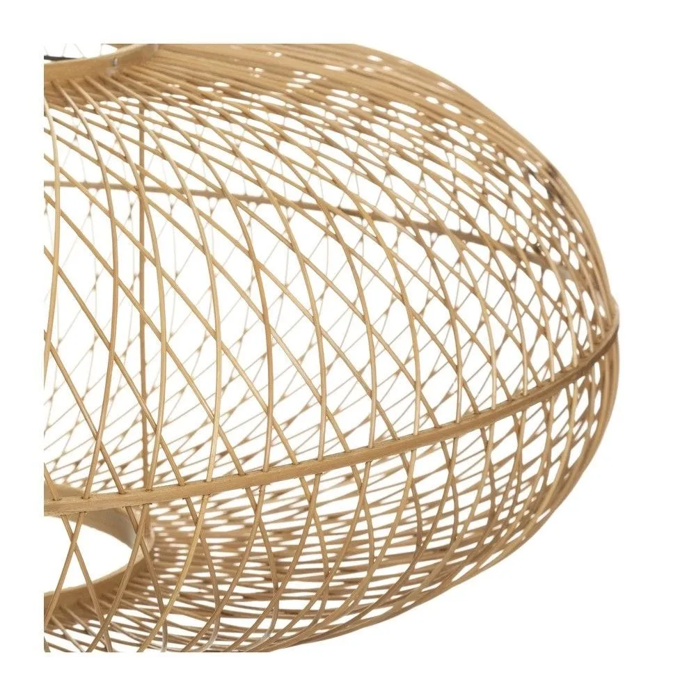 Luminaire suspension en bambou ø60cm