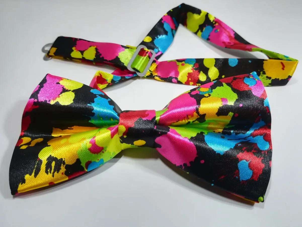 Nœud papillon pop'art neuf 