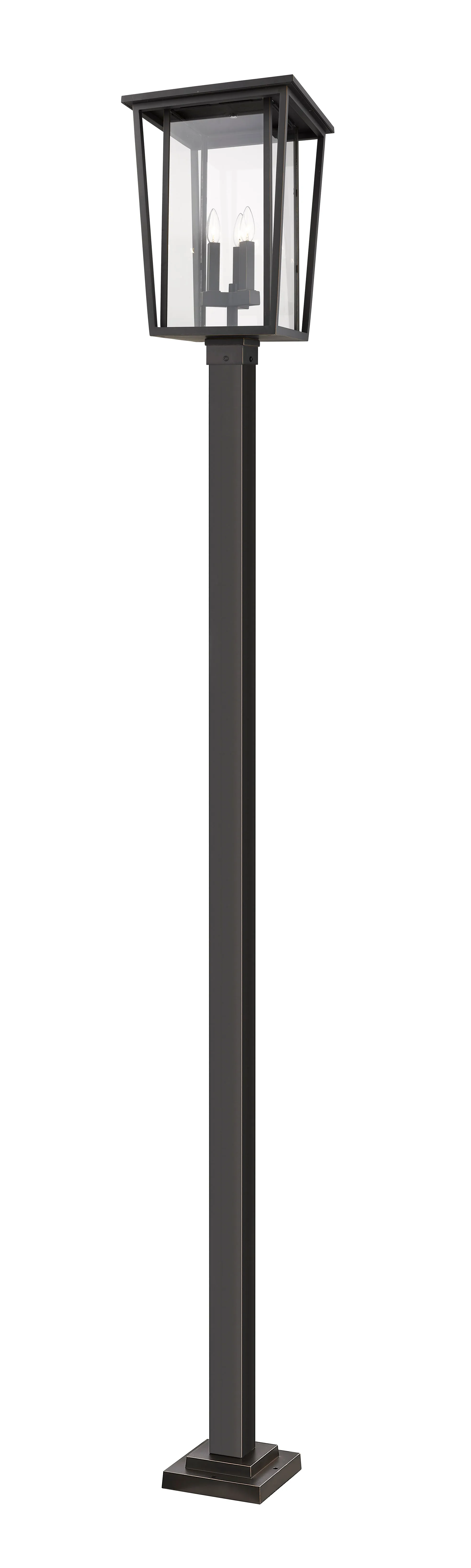 SEOUL Luminaire sur poteau Bronze - 571PHXLS-536P-ORB | Z-LITE