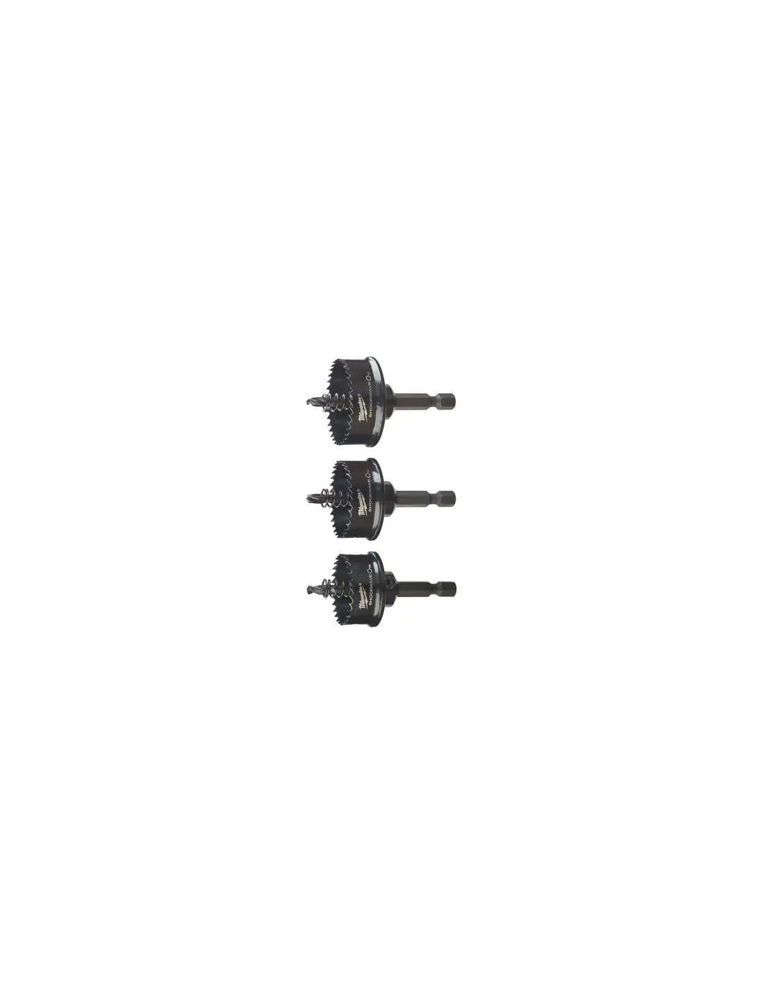 Set de 3 Scies cloches SHOCKWAVE 22/29/35 mm | 49224800 - Milwaukee