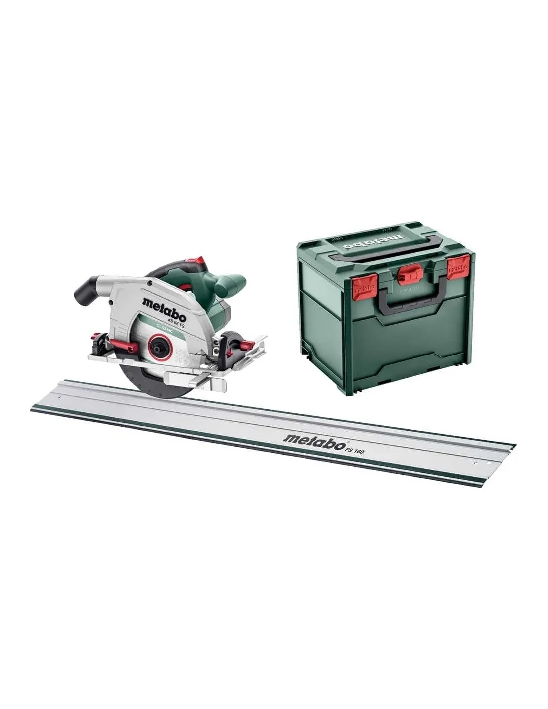 SET SCIE CIRCULAIRE ET RAIL KS66FS - METABO  - Scies, cisailles