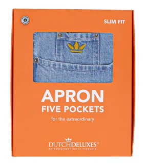 Tablier 5 Poches Coton Denim Bleu Dutchdeluxes - Jane de Boy